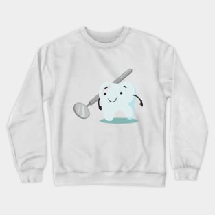 happy tooth Crewneck Sweatshirt